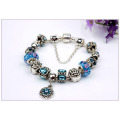 Flower Pendant Bracelet Retro Alloy Beads Bracelet Wholesale